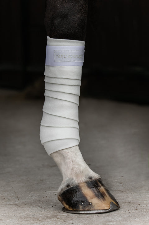 Horseware Fleece Bandages White