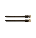 Multibridle Leather Bit Straps - Brass buckles