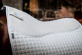 HW Tech Comfort Dressage Saddle Pad, White